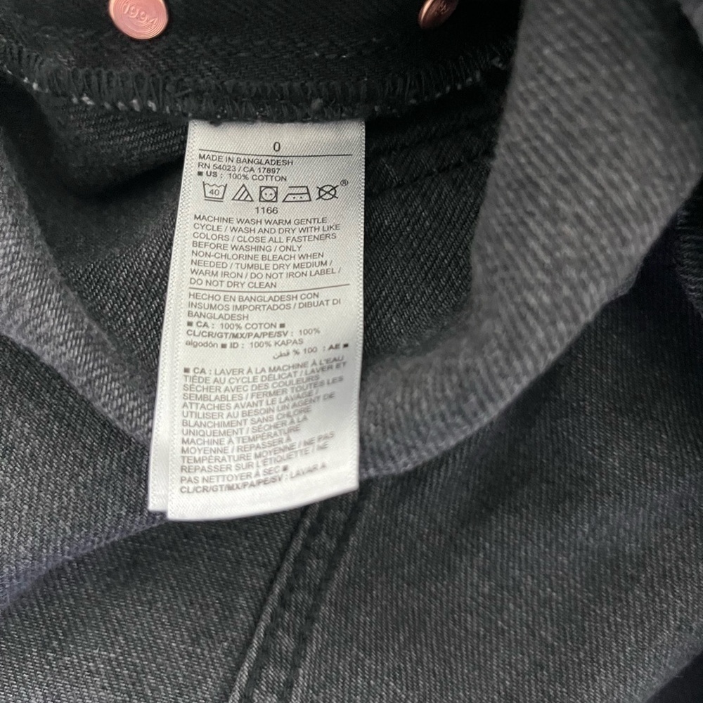 Old Navy Black Denim Overalls - Picture 5 of 5